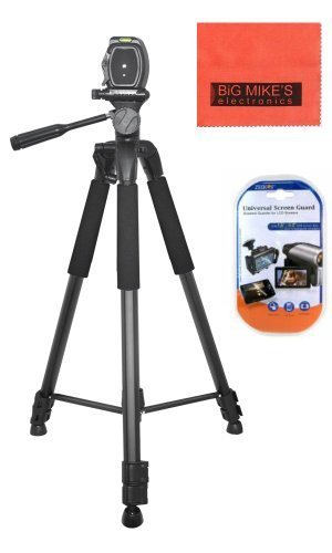 Buy Deluxe 75 Inch Professional Camera Tripod For Nikon Dl 24 500 Dl 18 50 Dl 24 85 Df D90 D500 D3000 D3100 D30 D3300 D5000 D5100 D50 D5300 D5500 D7000 D7100 D70 D300 D300s D600