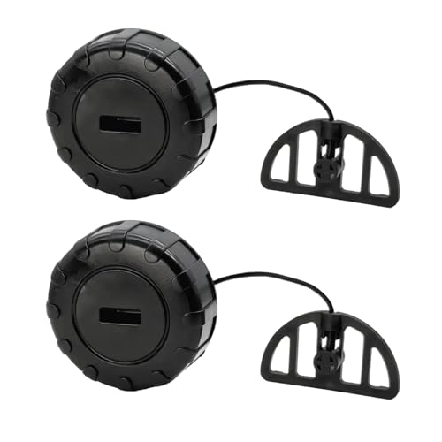 Annlpoy Bouchons de Remplacement pour Tronçonneuse Stihl - Bouchon d'Essence et Bouchon d'Huile pour Modèles MS170, MS180, 017, 018, Pièces de Haute...