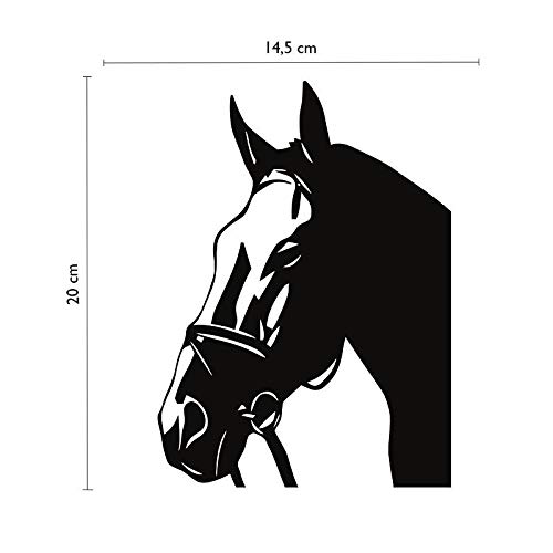 Adesivo Cavalo Hipismo Cowboy Carro Caminhonete Decorativo