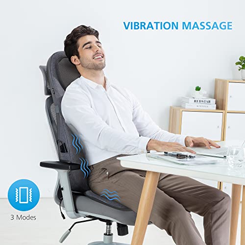 Comfier CF-2113 Neck Back Massager With Heat, Height Adjustable Chair Massager Seat Cushion thumb #4