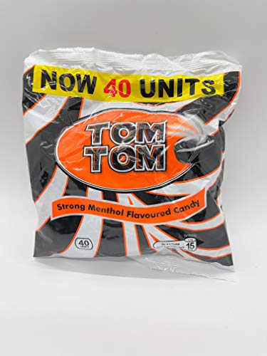 Tom Tom - Nigerian Strong Menthol Flavored Candy [40 pieces]