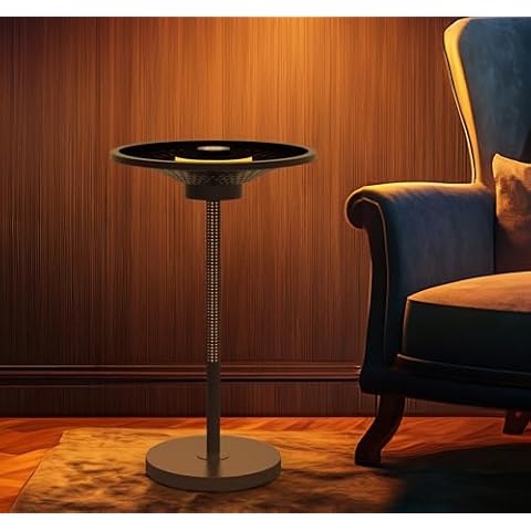 Multifunctional Floor Lamp - Coffee Table Lamp with Ambient Lighting, Wireless Charging, Touch Control, Stepless Dimming for Living Room, Bedroom,Office, Lounge, Smart Side Lamp, Modern LED Table Lamp Cover