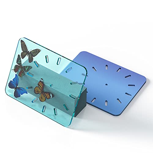 Xidmold Rectangle Clock Resin Mold, Silicone Clock Molds With Movement, Clock Mold For Epoxy Resin Casting, Silicone Decor Resin Mold Kit For Wall Home Decoration #TOP4