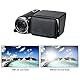 JJC LCD-Sonnenblende für 3,5-Zoll-Bildschirme, ausklappbare DSLR-Kamera, Camcorder, LCD-Bildschirm, Sonnenblende für Sony Canon Nikon DSLR Kamera