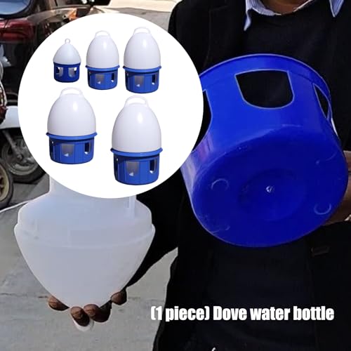 Abreuvoir automatique pour pigeons récipient d'eau portable propre sans effort - 3