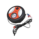 PRETYZOOM Mini Kompressor Tragbare Luftpumpe für Auto Reifen mit Luftdüsen Großer Zylinder Motor...