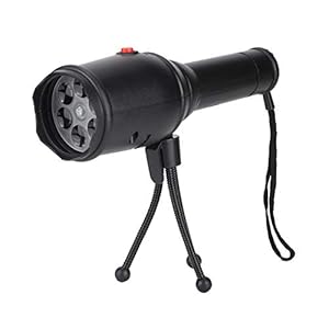 Emergency Zaklamp Multifunctionele LED Zaklamp Projector Licht Plug-in Card voor Vakantie Gift 4W 6 Hole Lens voor Camping Fietsen Jacht Vissen (foto 7-12)