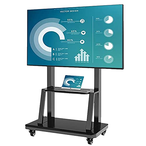 Soporte móvil para TV de 32-75 pulgadas con ruedas miniatura 1