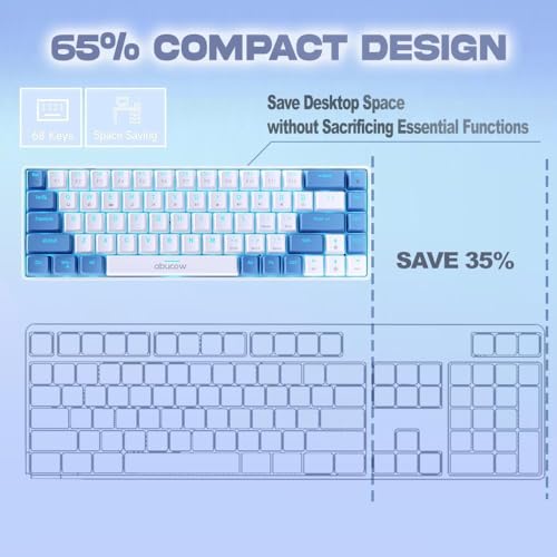 Clavier mécanique 60% abucow contre le manque d'espace - 4