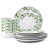 Discover Elegance: Buy the Noritake Bloomington Road Green 12-Piece Dinnerware Set, Perfect for 4! – Noritake