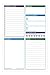bloom daily planners Pocket Pad - To Do List Notepad for Work -Undated Tear-Off Organizer for Goals, Tasks, Notes - Double Sided Daily Planning Pad, 80 Sheets - 6” x 9”