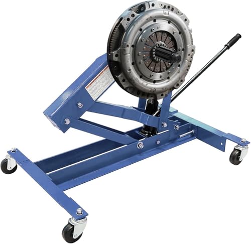 Image of BIG RED Truck Clutch Jack and Flywheel Handler to Transport Heavy Duty Truck Clutches, 300 Lb Capacity, Red,TDC03001