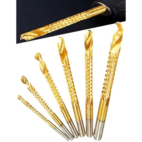 SONCHIE HSS 4241 Multifunctional Hacksaw Drill All-in-one Twist Drill bit Woodworking Slotting Sawtooth Drill Cover
