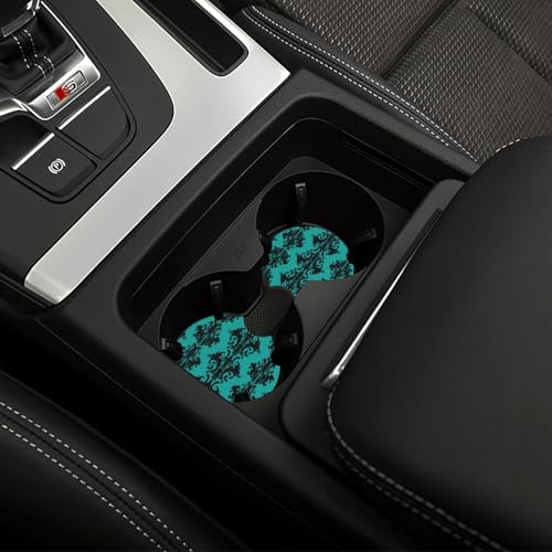 Set de 2 Posavasos de Neopreno para Carro Negro miniatura 5