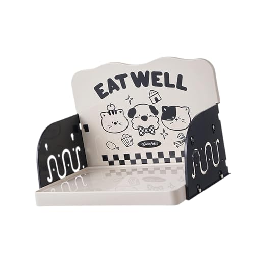 Qianly Mesa Elevada para Comer Gatos, Bebedero para Perros Y Mesa de Comedor para Gatitos.