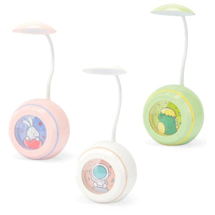 LIGHTER HOUSE� Space Capsule 3-in-1 LED Desk Lamp: Illumination, Organization, and Sharpening in Style(01 Pc.) Random Colour-image-6