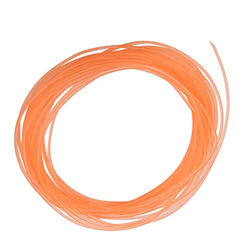 Correa Redonda de Poliuretano PU, Correa Naranja de Superficie para Transmisión de Accionamiento para Máquina de Impresión (3 mm * 10 m) Cover