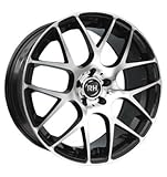 Largeur: 8,5 Pouces: 18 RH Alurad 46696-8.5X18 ET45 17X112 Jantes Alu (Véhicule Particulier)