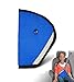 TUSNAKE Kinder Seatbelt Adjuster,Clip Sicherheit Gurt Justierbarer,Baby Autositz Einstellbar Gürtel Car Teller Autositz Pad (blau 2-teilig)