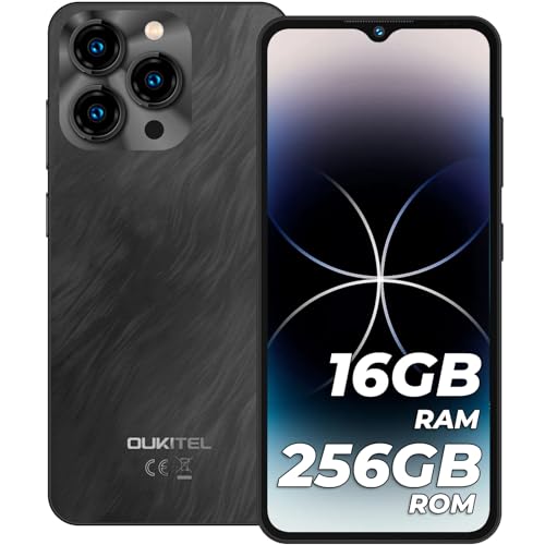 OUKITEL C3 Smartphone Ohne Vertrag 16GB+256GB/1TB Smartphone Günstig 6.52 Inch Mobile Phone Android...