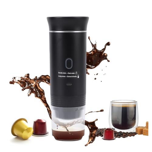 Cafetera portátil con bomba de alta presión 120 mL miniatura 6