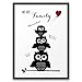 WE ARE FAMILY | ABOUKI Kunstdruck | Familien Geschenk Bild Familie Personalisiert Geschenk Eulen Geschenke Weihnachtsgeschenkidee Freundin Familienbild Personalisierte Geschenke | Personalisiert Family günstig Kaufen-WE ARE FAMILY | ABOUKI Kunstdruck | Familien Geschenk Bild Familie Personalisiert Geschenk Eulen Geschenke Weihnachtsgeschenkidee Freundin Familienbild Personalisierte Geschenke | Personalisiert