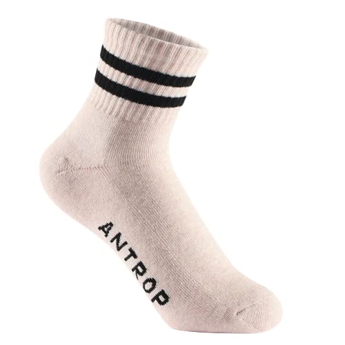 Image of WoMen Quarter Crew Cotton Heel Tab Athletic Running Cushion Socks (6 Pairs)