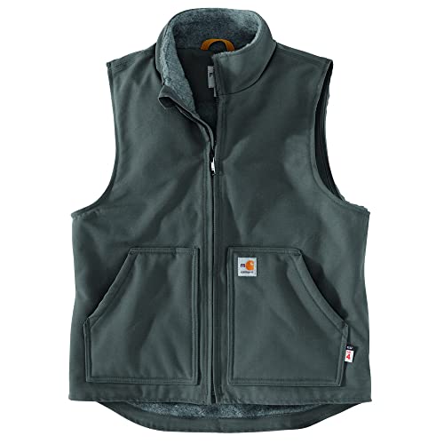 Carhartt Men's 104981 Flame-Resistant Duck Sherpa-Lined Vest2