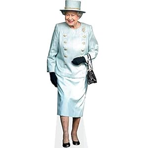 Celebrity Cutouts HRH The Queen Mini Pappaufsteller