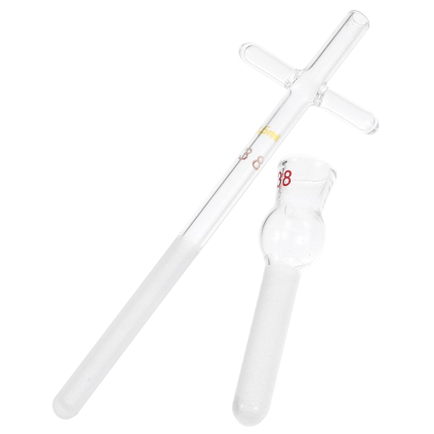 Gatuida Glass Tissue Homogenizer Pestle Heavy-Duty Lab Equipment for Cell Crushing and Tissue Grinding for Scientific Experiments and Classroom Learning
