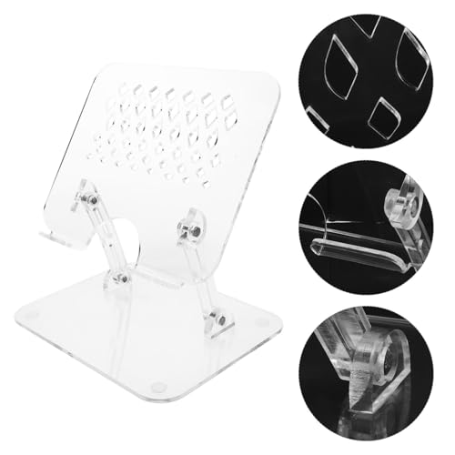 Ipetboom Base Acrílica Ajustable para Laptop Transparente miniatura 7