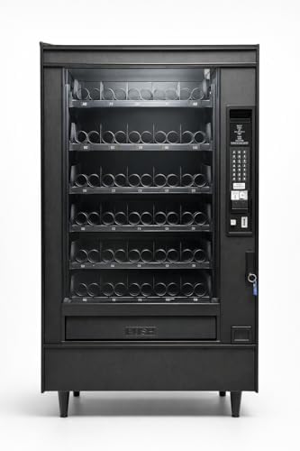 Commercial Snack Vending Machine โ No Monthly Software Fees, Bill & Coin Ready, Remanufactured & Tested, 40 Selections, Indoor Use, Upgradeable for Card Reader