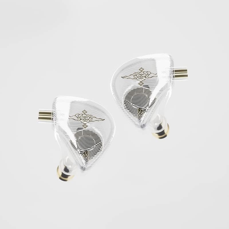 AE - 2023 TANGZU WAN ER SG Printed Face Covers Earbud HIFI Wired Headset 10mm Dynamic Driver In-Ear Earphone HIFI Wired Vocal Headset (White no mic)