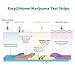 Easy@Home Marijuana Test Strips: THC Drug Testing Kit for Urine, 10 Pack Marijuana Screen Test Strip with Cutoff Level 50ng/mL, THC Vaping Tests for Home Use, #ESTH-115 EXP 2025/8/23