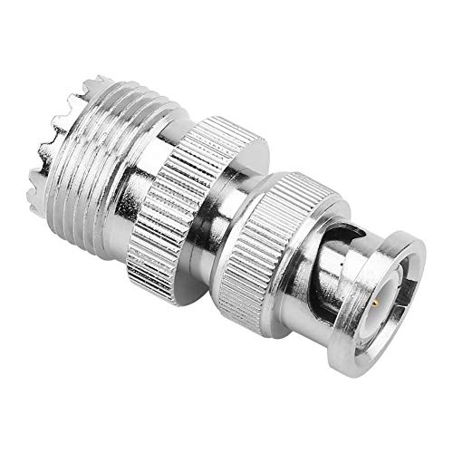 CHICIRIS Spina maschio BNC da 2 pezzi a UHF SO239