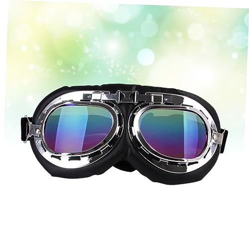 Lunettes de soleil pour chiens avec montures colorées et légères de style oversized