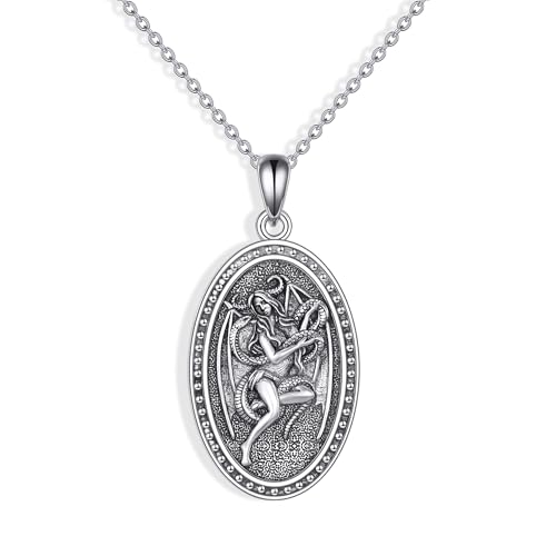 Collier Lilith argent sterling 925 YAFEINI à porter au quotidien pour sublimer un look