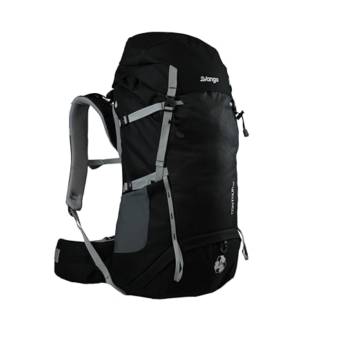 Vango Contour 65L Backpack | Duke of Edinburgh Recommended Kit | Eco-Friendly Lightweight Adjustable Rucksack Daypack with Waterproof Rain Cover For Travelling, Camping, Walking, Hiking & Outdoor Use - Image 3