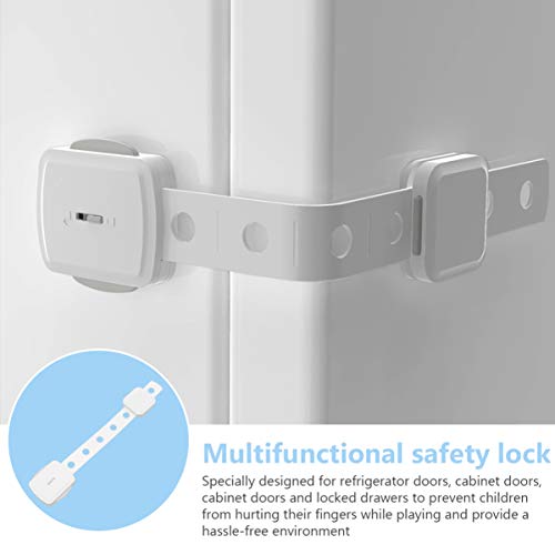 STOBOK 5 PeÃ§as de Travas de SeguranÃ§a para BebÃªs Autoadesivas Ã  Prova de BebÃª ArmÃ¡rios de MÃ³v