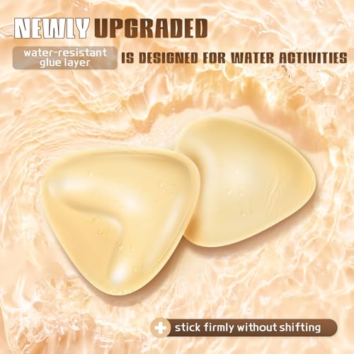 Image of Sticky Bra Inserts Push Up- Reusable Double Sided Adhesive Bra, Instant Lift Silicone Bra Inserts