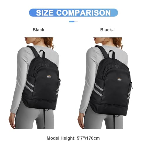Image of coofay Gym Backpack for Women, Sports Backpack with Shoe Compartment