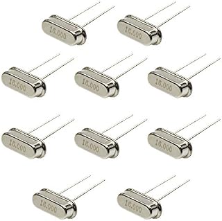 flahstree 10pcs 16M HC-49S DIP Quartz Crystal Oscillator 16MHz 16.000M Hz 16.000MHz…