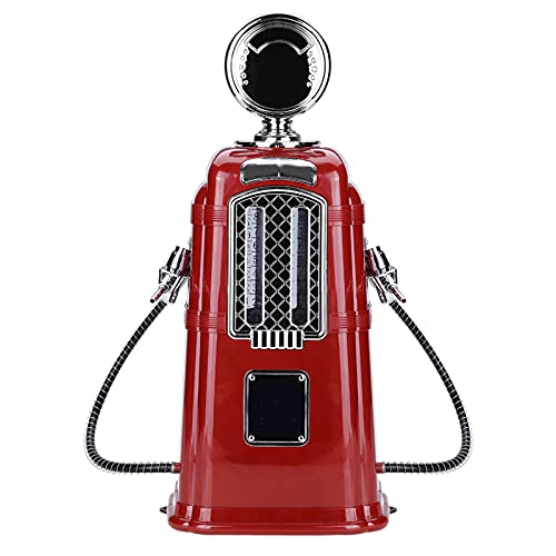 Tiiyee Distributore di Birra, Doppie Pistole Pompa di Benzina Macchina per liquori Sparatutto per Alcol Distributore di Bevande per Vino Butler Tool Bar Accessori per Bar di casa 1000cc(Rosso)