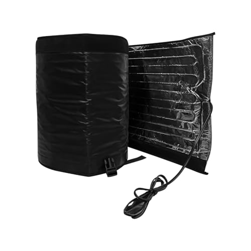 Aepiraza 15FT Heated RV Sewer Hose Cover Electrical Heated Sleeve of RV Sewer Hose Avoid Freezing at -20F RV Heated Waste/Sewer Discharge Hose Rv Sewer Hose Storage Bag Packaging