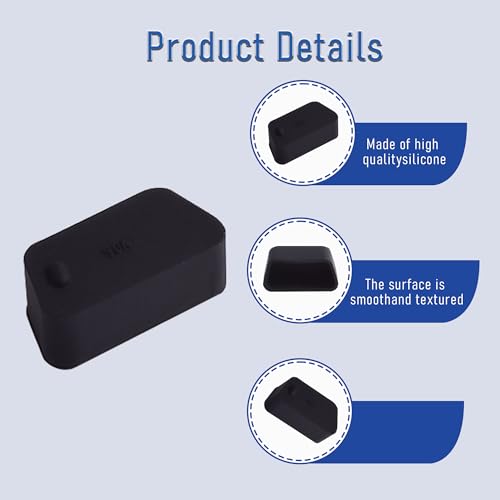 Image of 5 PCS VGA /DB9 Port Anti-dust Plugs, Silicone Covers Caps Stoppers, Port Protector for RS232, HDB15, DB9, 0.59 x 0.28 (LxW)
