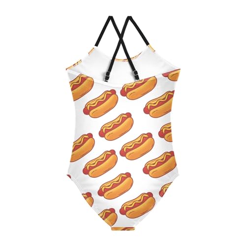 Image of Ollabaky Girls One Piece Swimsuit Bathing Suit Beachwear 3-10T