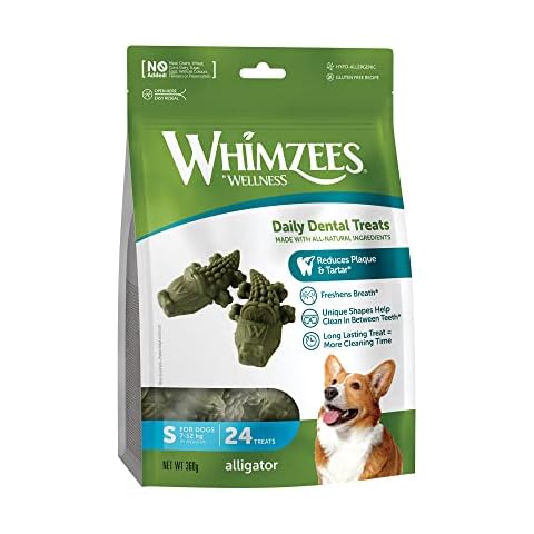 WHIMZEES Alligator Dog Dental Sticks for Small Breeds Cover