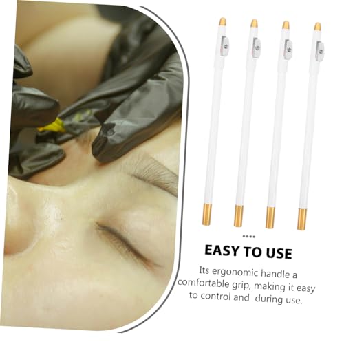Set 4 lápices de cejas y cabello con sacapuntas resistente al agua miniatura 3
