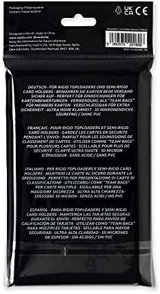 Vault X Card Holder Sleeves - Team Bags for Rigid Toploaders and Semi Rigid Card Holders (100pcs)