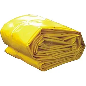 Tarpaulin (15 ft x 12 ft) 100% Virgin UV Treated 150 GSM Yellow Waterproof Plastic Sheet